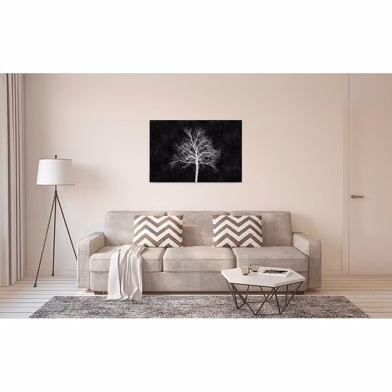home24 Blackboard Afbeelding zwart, B: 90 cm, H: 60 cm