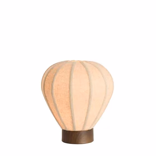 Light & Living Tafellamp Kyzo - Bruin/Beige - Rond