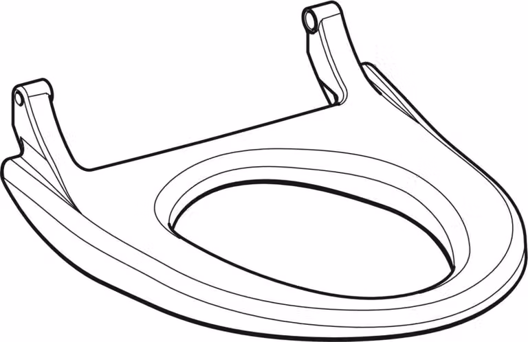 Geberit AquaClean 4000 toiletbril, wit