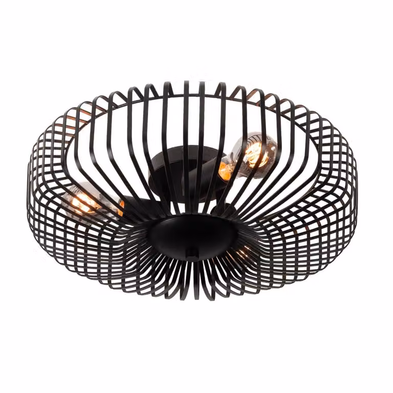 Highlight Nino design plafondlamp zwart Ø 45 cm