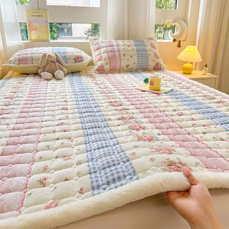 Grijs Japanse Futon Vloermatras - Opvouwbare Matras Topper voor Comfortabel Slapen - 90 x 200 cm