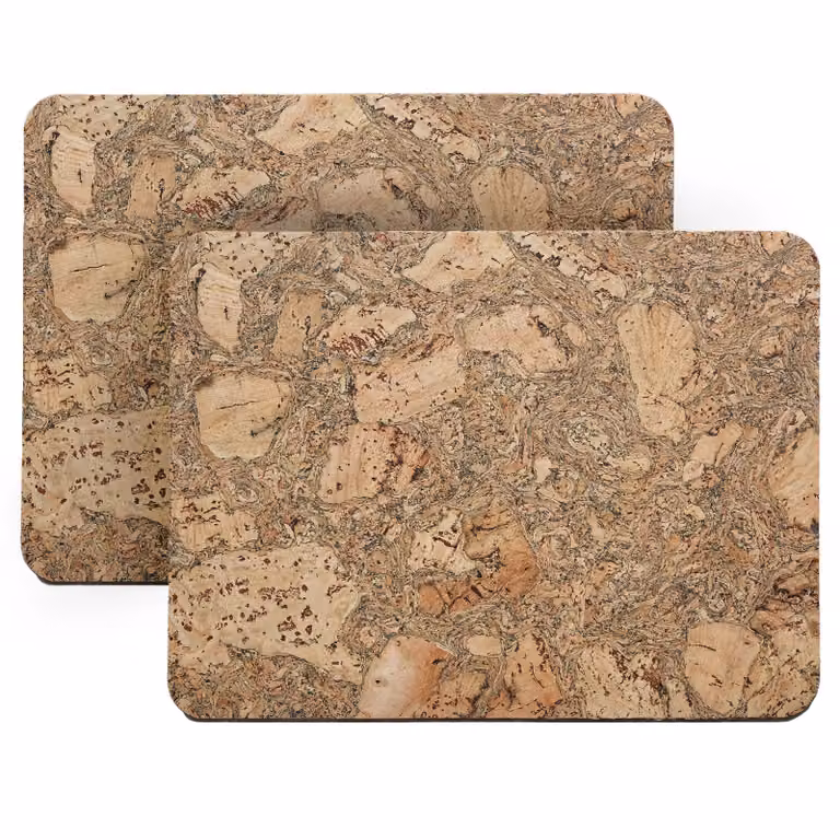Formgatan Placemat Cork Natural 2-pack, 30 x 40 cm