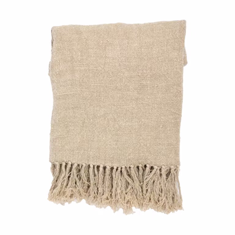 Olsson & Jensen Brooklyn plaid beige 140 x 200 cm