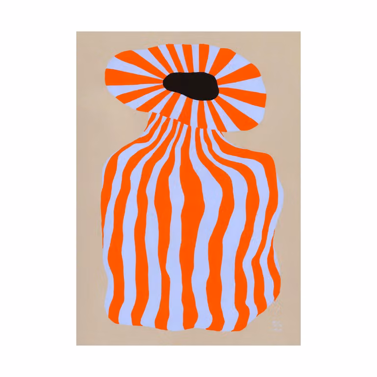 Paper Collective Doodle of a Doodle 01 grafische poster 30 x 40 cm