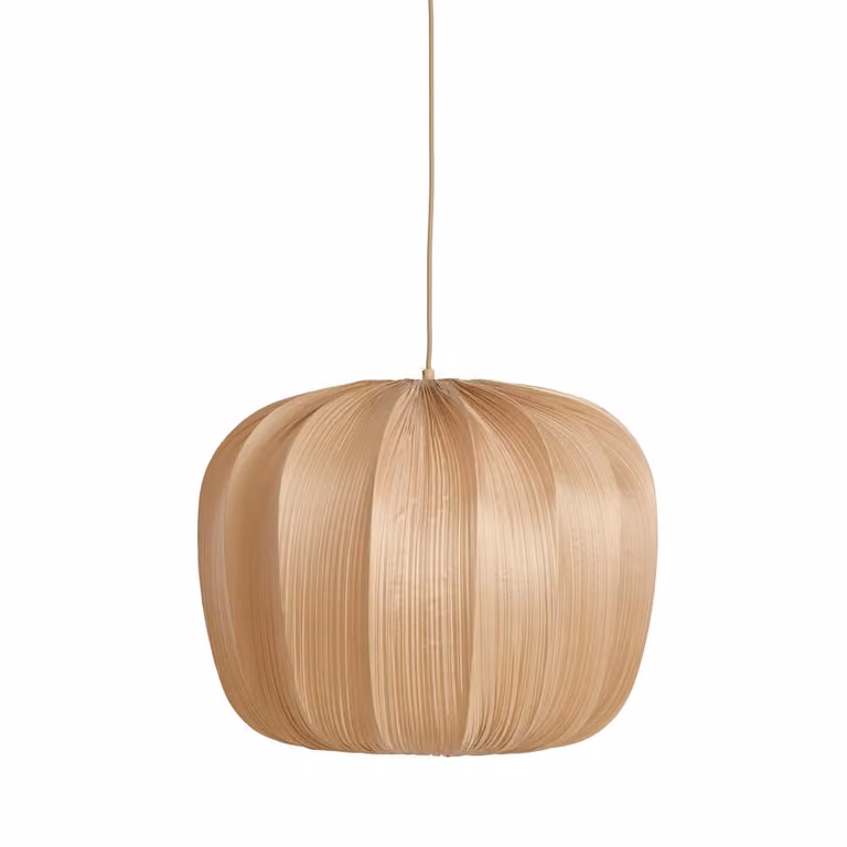 Light & Living Hanglamp Savina Beige Rond - Ø 60 cm