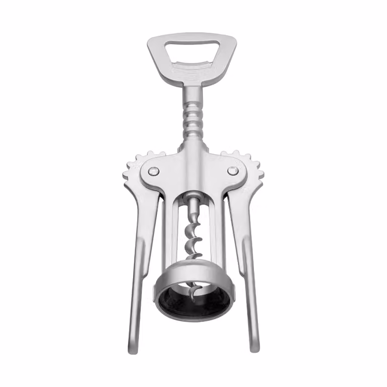 Zwilling Sommelier dubbele hendel kurkentrekker, roestvrij staal, zilver, 20 cm