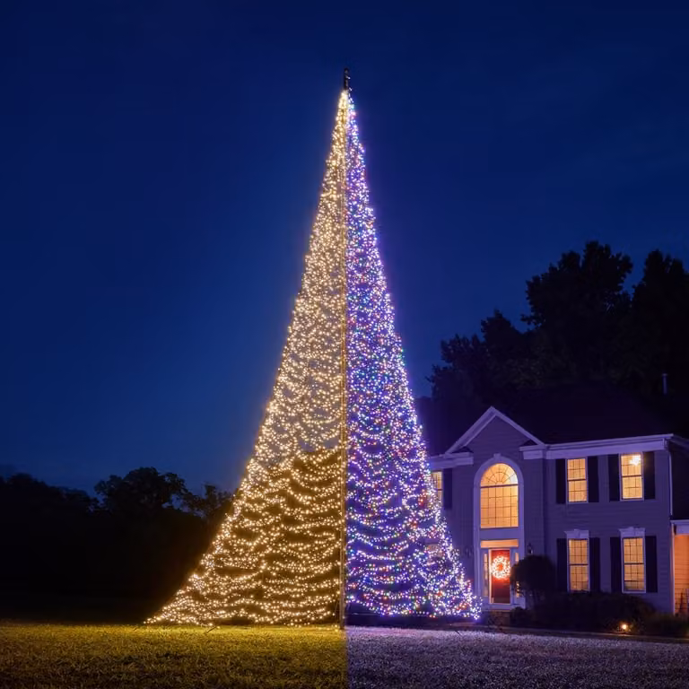 Fairybell Luminous Switch RGB LED kerstverlichting, 10 meter, multicolor