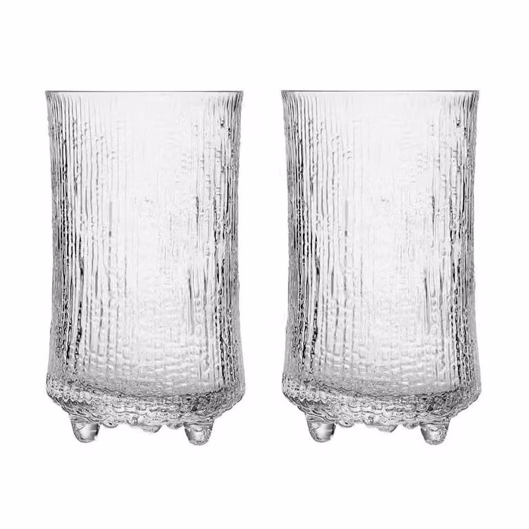 Iittala Ultime Thule Anniversary bierglas 2-pack, 60 cl, transparant
