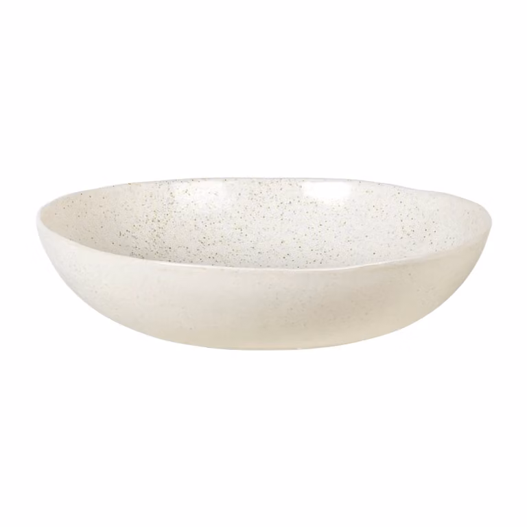 Broste Copenhagen Nordic Vanilla saladekom middel Ø34,5 cm Cream with grains