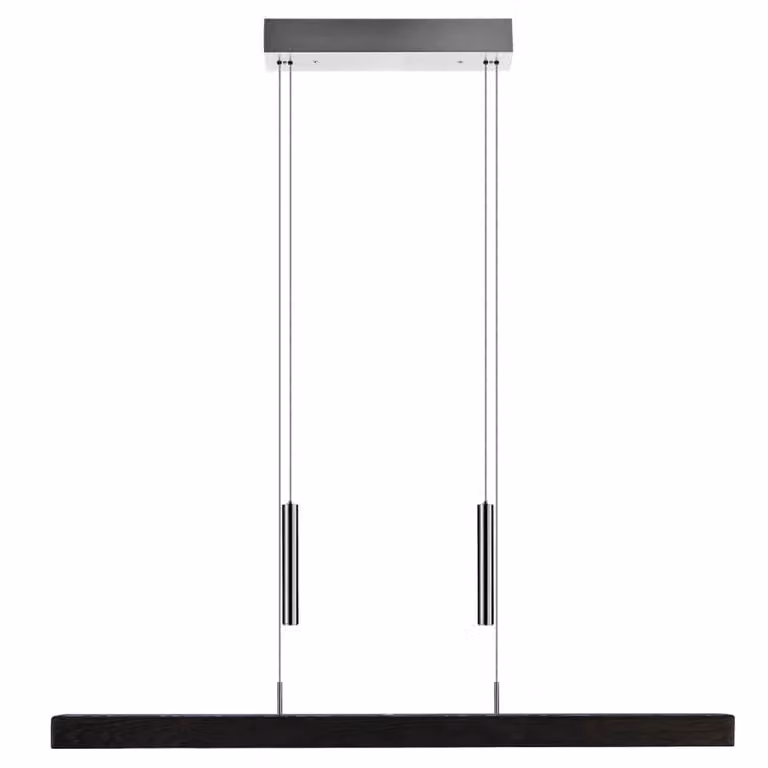 HerzBlut Leonora Hanglamp - Oak Coal - Hoogte: 85 cm