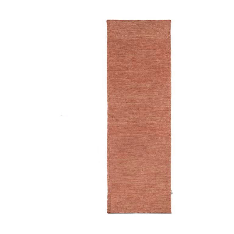 Classic Collection loper Plain Coral, 80 x 250 cm