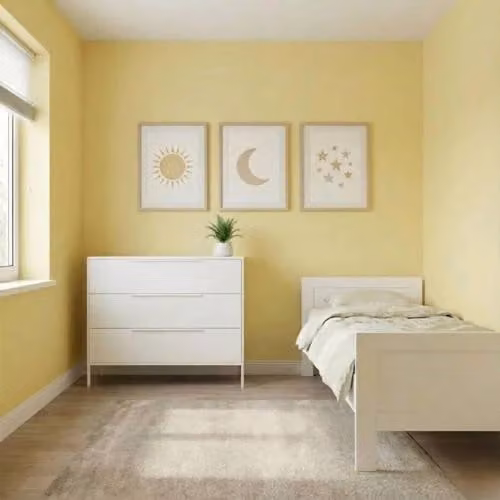 Born Lucky Noel Tienerkamer Beddengoed Set Wit, 90 x 200 cm, 2-delig