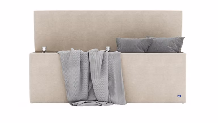BRUNO opbergbank beige 140 cm