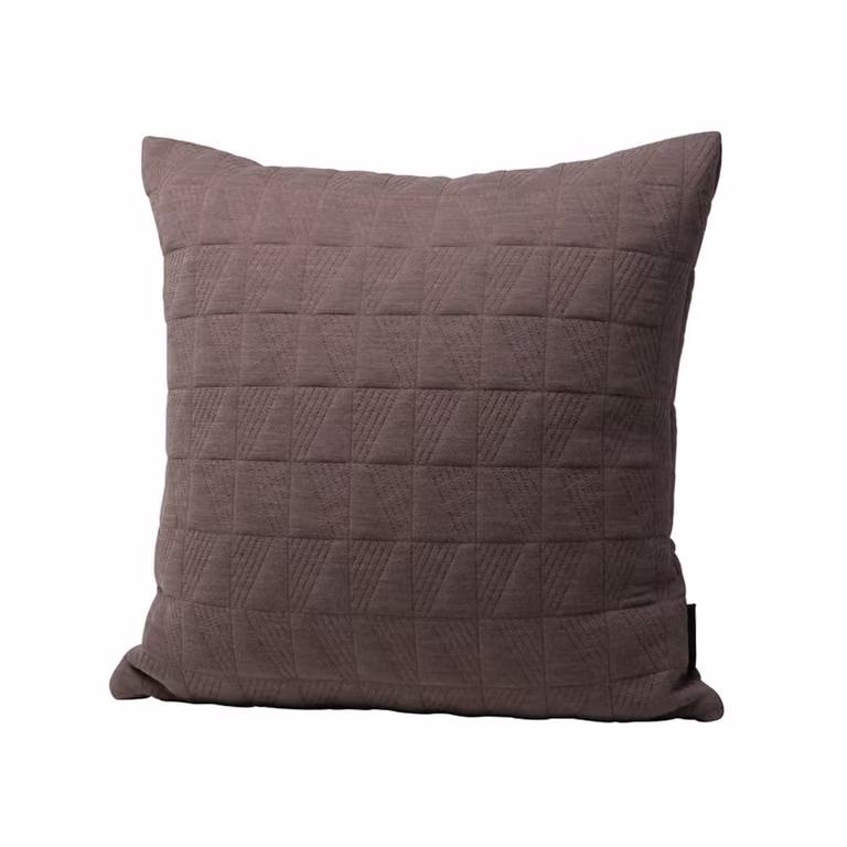 Fritz Hansen Trapez kussen, bruin, 50 x 50 cm