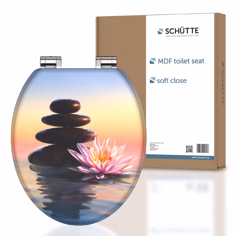 Schütte MDF toiletbril Sunset Dream met soft-close mechanisme