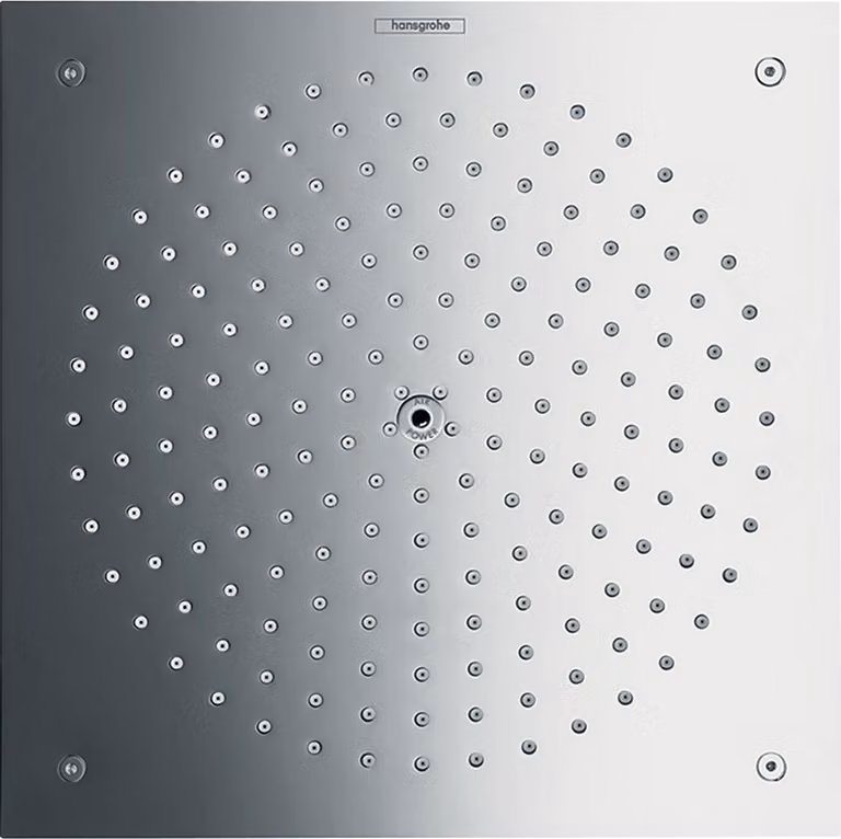 Hansgrohe Raindance inbouwdouchekop, chroom, 26 x 26 cm