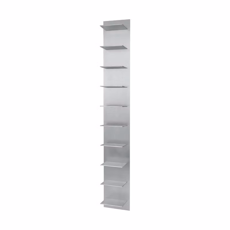 Ferm Living Lager wandplank Aluminium