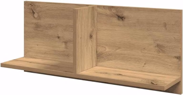 Eikenkleurige wandkast voor de keuken of woonkamer, Breedte: 70 cm