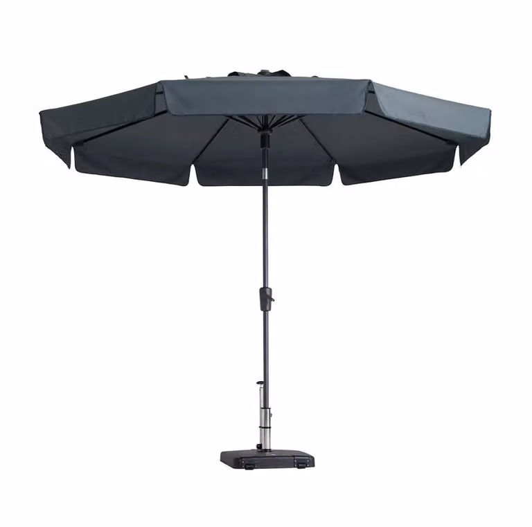 Madison Flores stokparasol grijs Ø 300cm