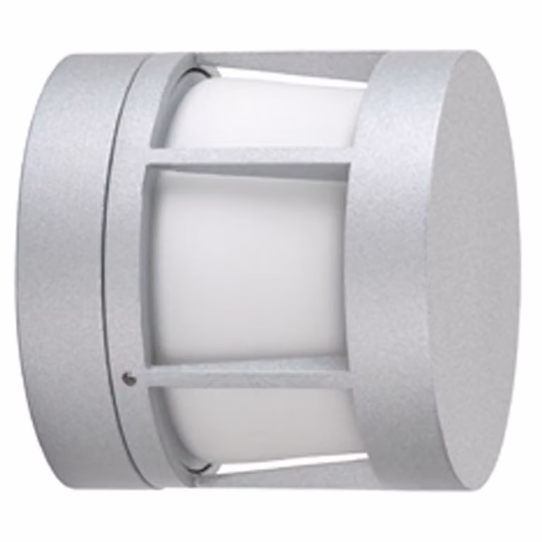 Albert Kleine wandlamp voor buiten in grijs - 14 cm