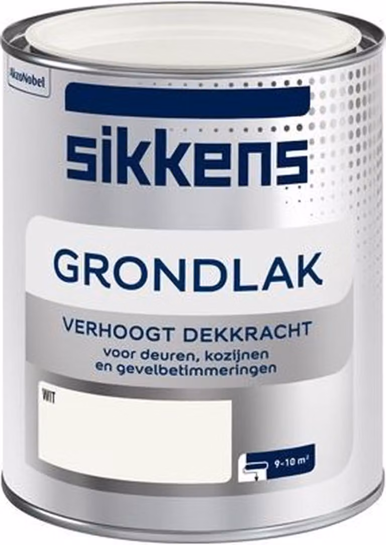 Sikkens Grondlak - Wit - 750 ml