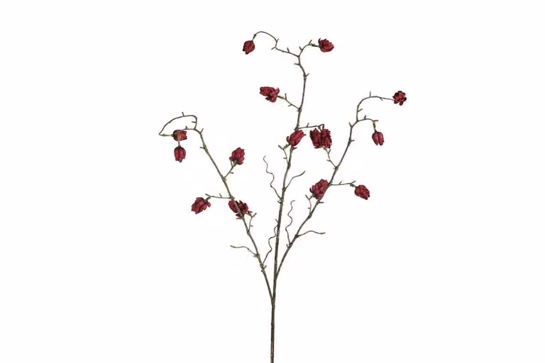 Countryfield zijden bloem abutilon paars, 95 cm