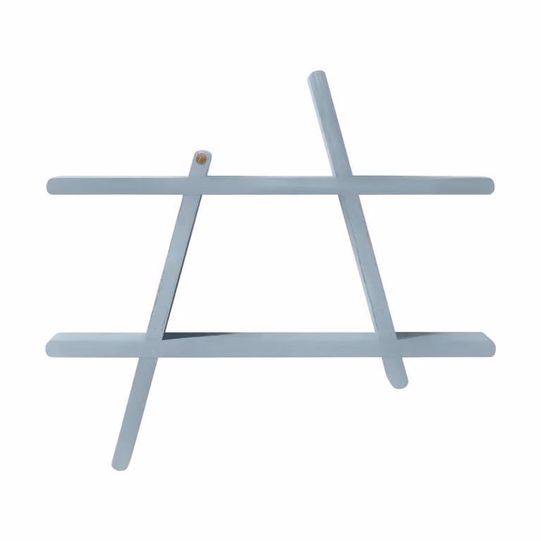 Andersen Furniture A-Shelf wandplank Special Edition Grey blue M B: 52 cm, D: 9 cm, H: 46 cm
