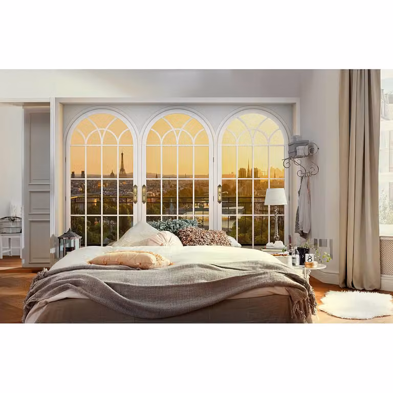 home24 Fotobehang Belle Vue Breedte: 400 cm, Hoogte: 260 cm