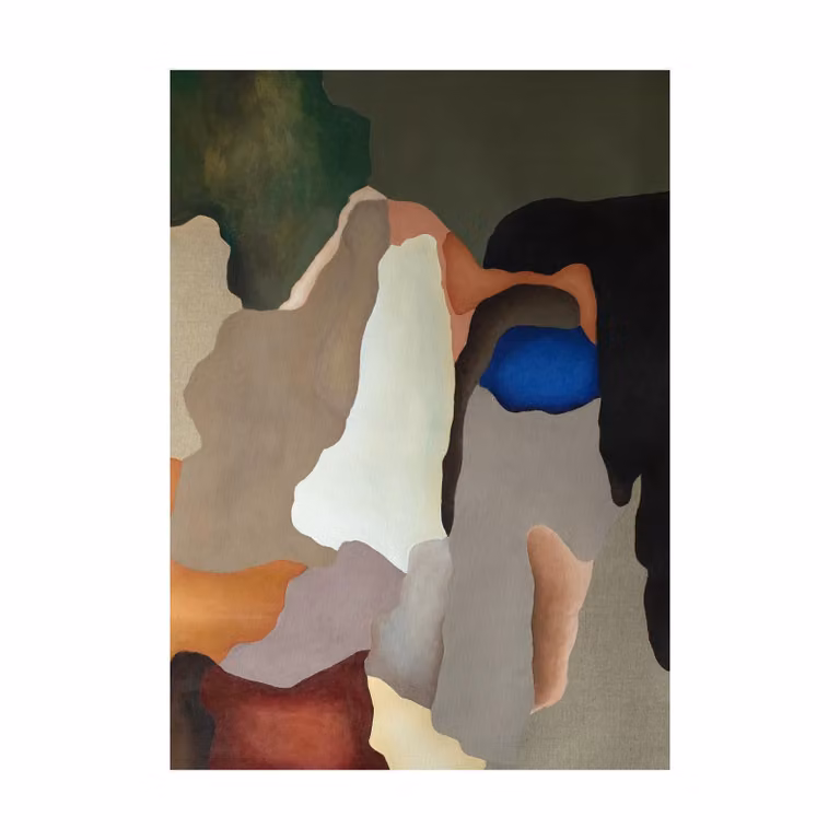 Paper Collective Conversations in Colour 02 grafische poster 70 x 100 cm