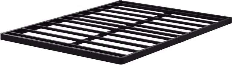 Zwarte Boxspring Bedbodem Matrasdrager met Geluidsvrije Constructie en 5 cm Hoogte