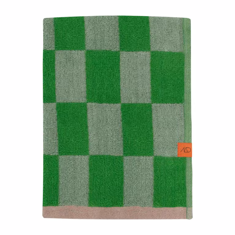 Mette Ditmer Retro handdoek Classic green, 70 x 133 cm