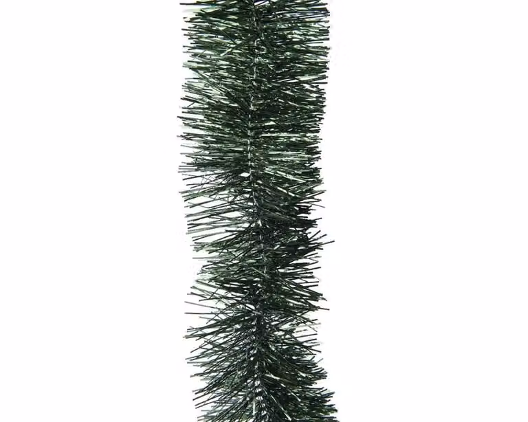Decoris Lametta guirlande glans dennen groen