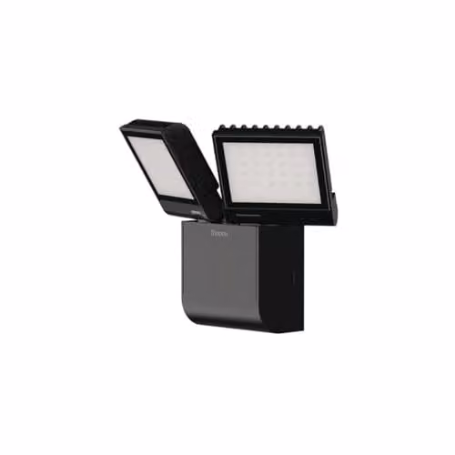 Theben theLeda S17-100L BK LED-schijnwerper voor wandmontage, zwart, 17W, IP55
