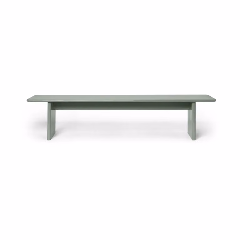 Ferm Living Rink bankje Tea green 200 cm