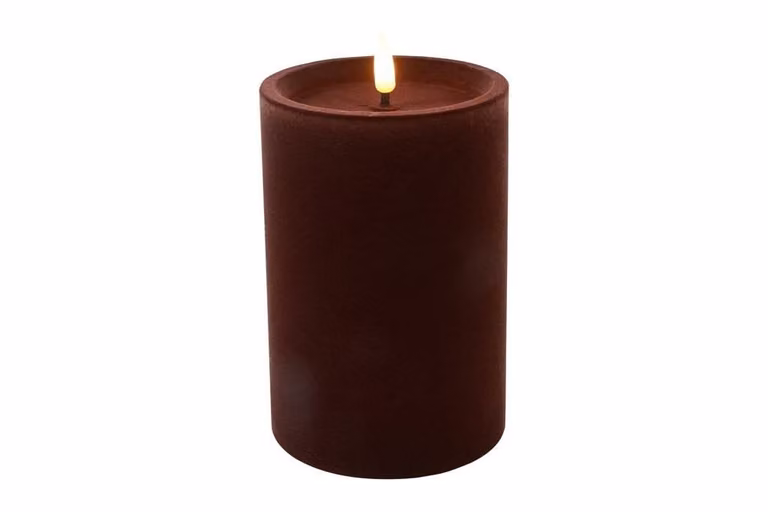 Countryfield Ledkaars Lyon Diep Paars Velvet D: 10 cm, H: 15 cm