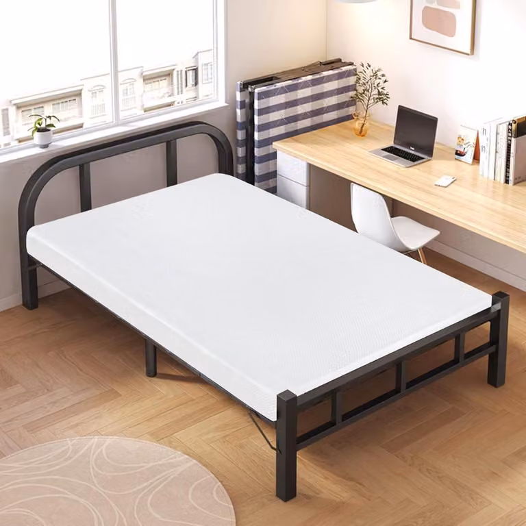 Wit Traagschuim Gel Matras voor volwassenen - 190 x 99 cm