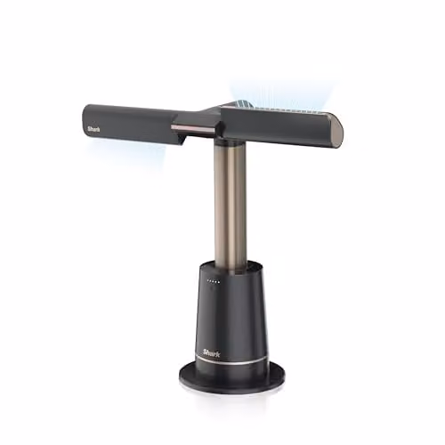Shark TurboBlade Bladeless Tower Fan, grijs/koperkleurig