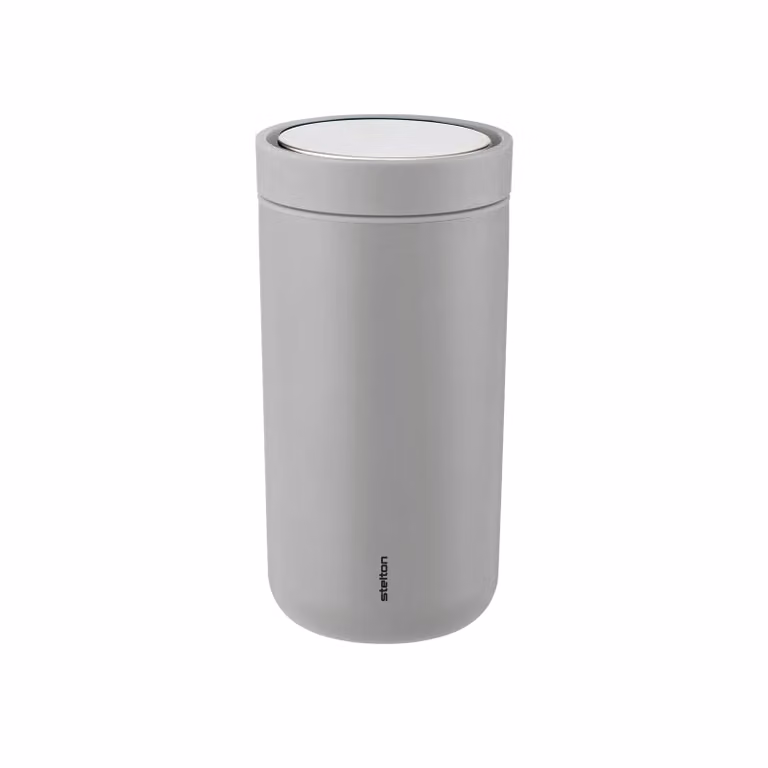 Stelton To Go Click mok 0,2 l mat lichtgrijs