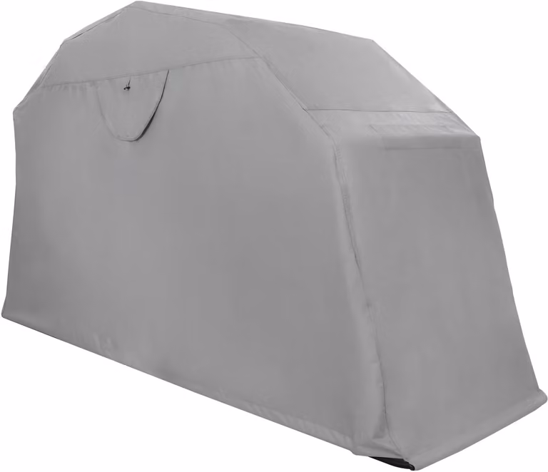 Waterdichte motortent voor motoropslag en garage - Grijs - B/D/H: 1,7 x 1 x 2,9 m