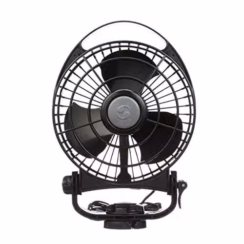 SEEKR Bora Cabineventilator 24V, 3 Snelheden, 100/130 CFM, Zwart