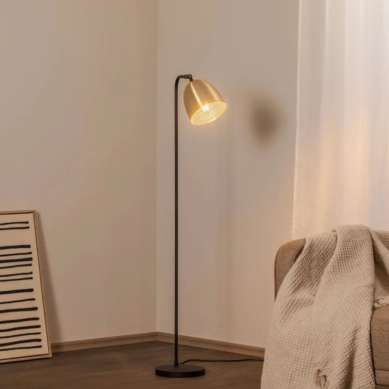 Opviq Booglamp Tattoo 4091 in brons, goud/messing of zwart, metaal