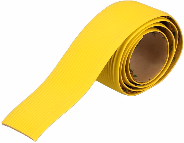 Antislip Pad Traptrede Greep Geel - Wasbaar PVC - 100 x 5 cm