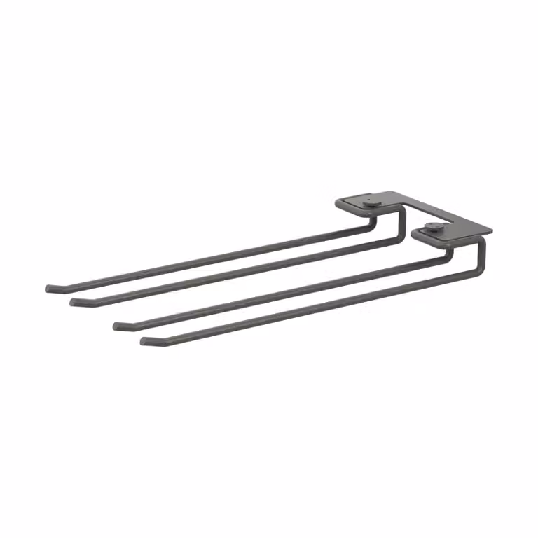 String handdoekenrek 2-pack Donkergrijs, Breedte: 30 cm