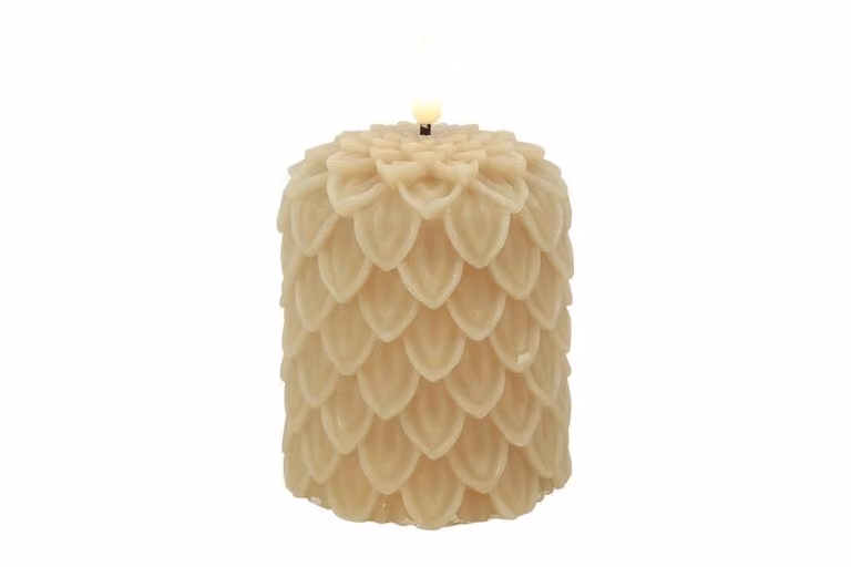 Countryfield Ledkaars Lyon Dennen Wax Beige D8,5 H10 cm