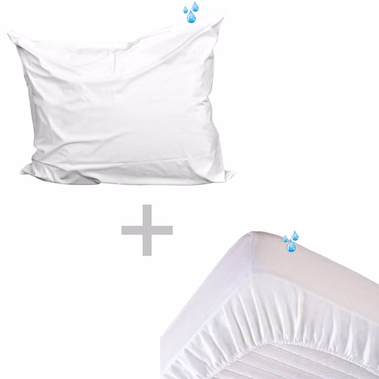Lin-D'or Waterdichte beddengoed set voor volwassenen, 140 x 200 cm