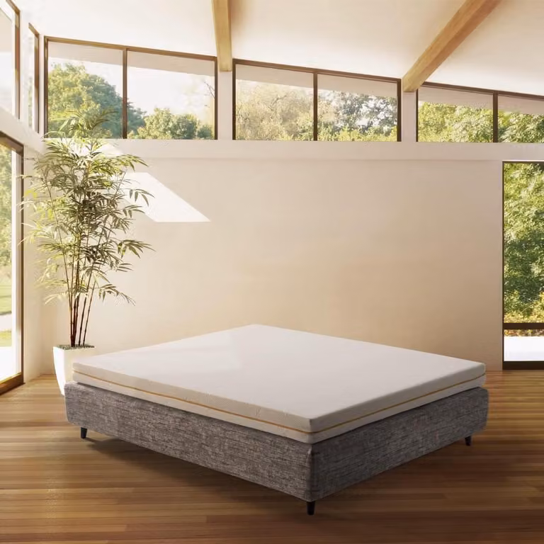 Wit Orthopedisch Vouwmatras voor Slaapbank met Comfortschuim - B/D: 80 x 180 cm