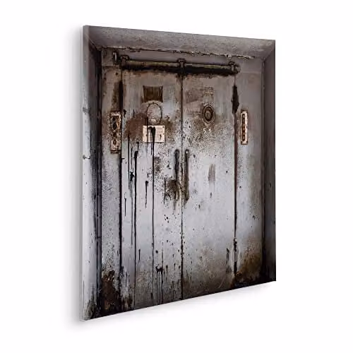 Komar Canvasafbeelding met landschapsmotief op houten frame, 60 x 60 cm