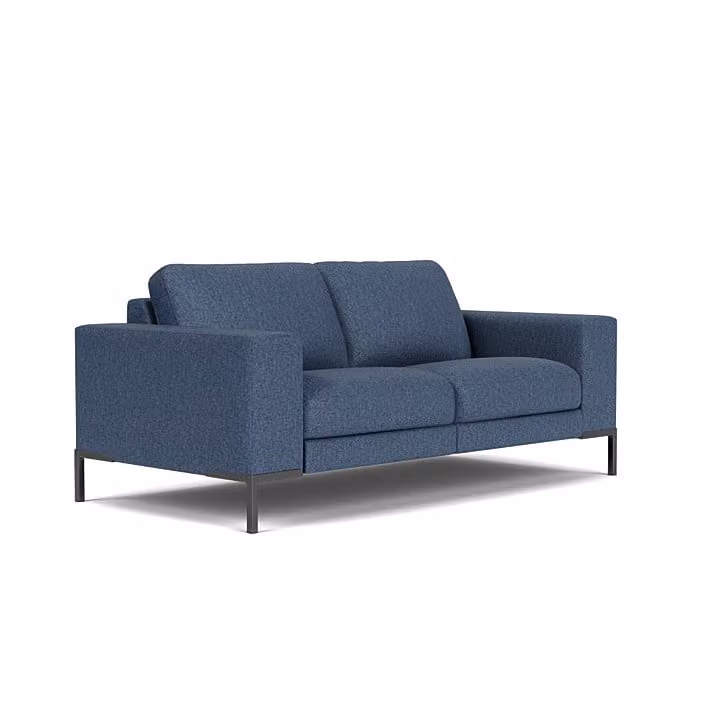 Prominent Relaxbank Senso 3-Zits - Donkerblauw - Stof