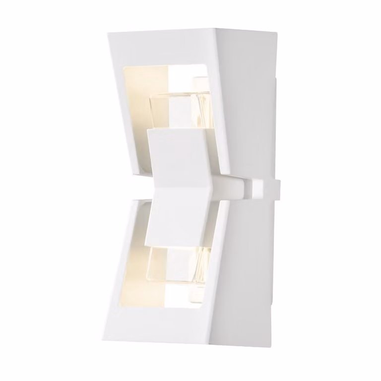Konstsmide Potenza design wandlamp wit met LED en up-down lichteffect