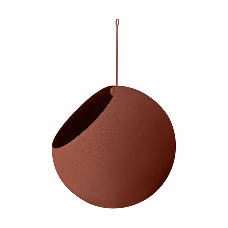 AYTM GLOBE hangende bloempot Gingerbread Diameter: 21 cm, Hoogte: 32 cm